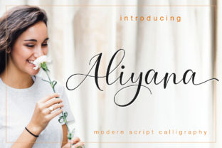 Aliyana Script: The Elegant Calligraphy Font for Upscale Web Design