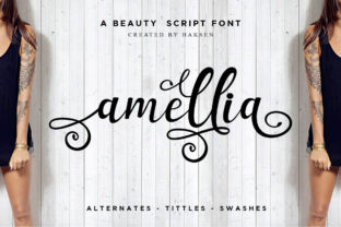 Amellia: The Elegant Font for Upscale Branding