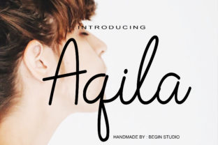 Aqila: A Striking and Elegant Handwritten Font for Designers