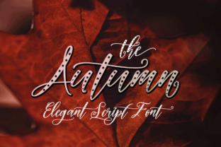 Autumn: A Modern Calligraphy Font for Elegant Branding