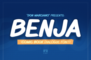 Benja Font: Bold Comic Style for Creative Projects
