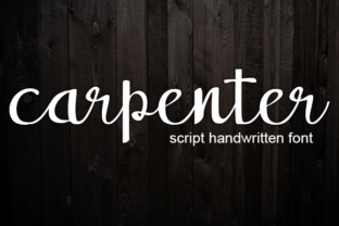 Carpenter: A Beautiful Script Font for Editorial Design