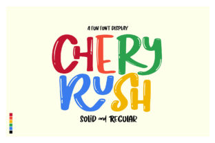 Chery Rush: A Fun and Cute Script Font for Business Branding