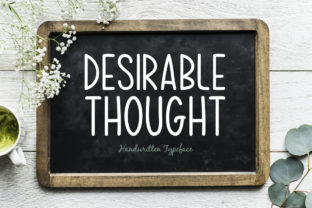 Desirable Thought: A Striking Font for Memorable Campaigns