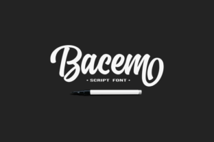 Discover Bacem: A Bold Script Font for Web Design
