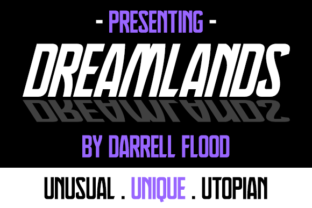 Discover Dreamlands: A Modern Tall Font for Fashion and Style