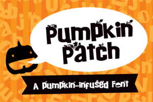 Discover Pumpkin Patch: A Charming Display Font for Creative Projects