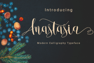 Discover the Charm of Anastasia Script Font