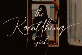 Discover the Elegance of Romtthing Girl Font