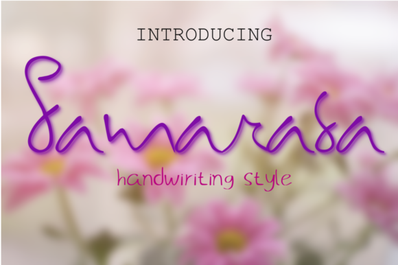 Discover the Elegance of Samarasa Font for Makers