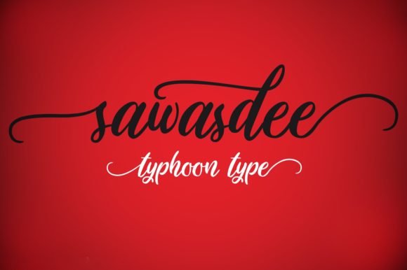 Discover the Elegance of Sawasdee: A Premium Script Handwritten Font
