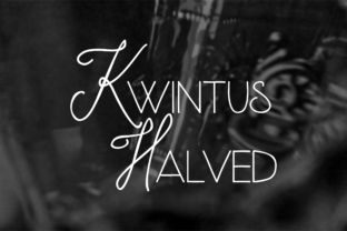 Discover the Versatility of Kwintus Halved Font