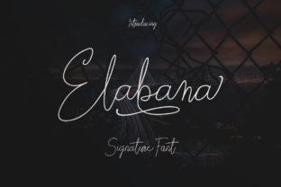 Elabama Font: Elegant Script for Handmade Branding