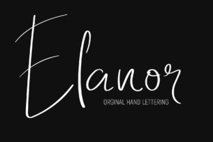 Elanor: A Handwritten Font for Creative Web Design