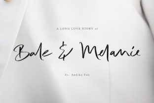 Elevate Your Campaigns with Bale Melanie: A Beautiful Script Handwritten Font