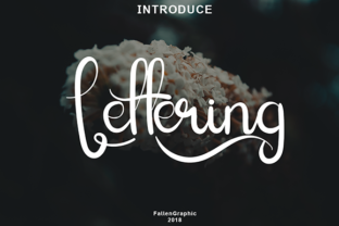 Lettering Script: A Handwritten Font for Makers