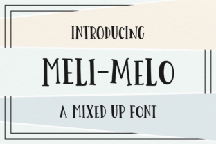 Meli Melo: A Striking Script Handwritten Font for Crafters