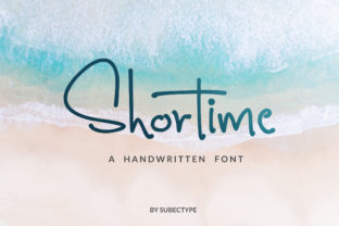 Shortime: A Versatile Handwritten Font for Creative Projects