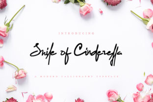 Smile of Cinderella: A Font for Elegant Handmade Creations