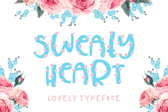 Sweaty Heart Font Review for Valentine Branding