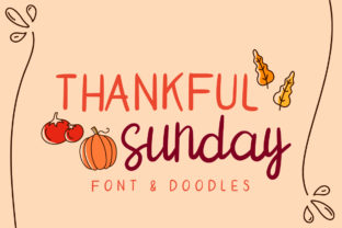 Thankful Sunday: A Handwritten Script Font for Elegant Branding
