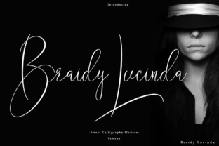 Transform Your Brand with Braidy Lucinda Font