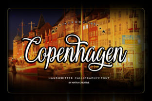 Transform Your Brand with Copenhagen: A Handwritten Brush Font