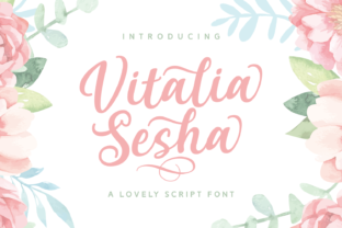 Vitalia Sesha Font: Elevate Small Business Branding