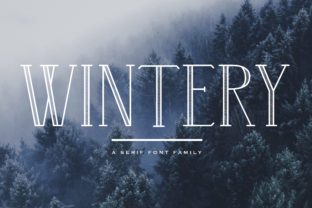 Wintery Family: A Classy Serif Font for Elegant Branding